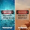 Signmission 480 Volts Keep Out Danger Sign, Plastic, 10in W x 7in L, 2PK OS-2PACK-DS-P-710-L-1954 - alternate 3